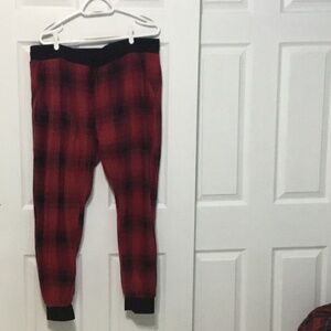 Warehouse One Fuzzy Sleep Pants
